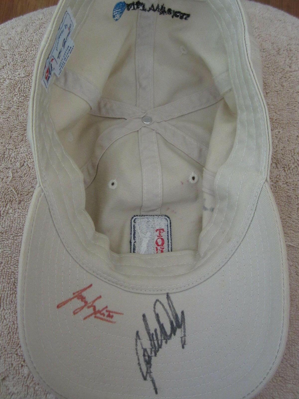 Signed PGA Tour golf cap Mark Calcavecchia John Daly Corey Pavin Scott Simpson - AutographsForSale.com