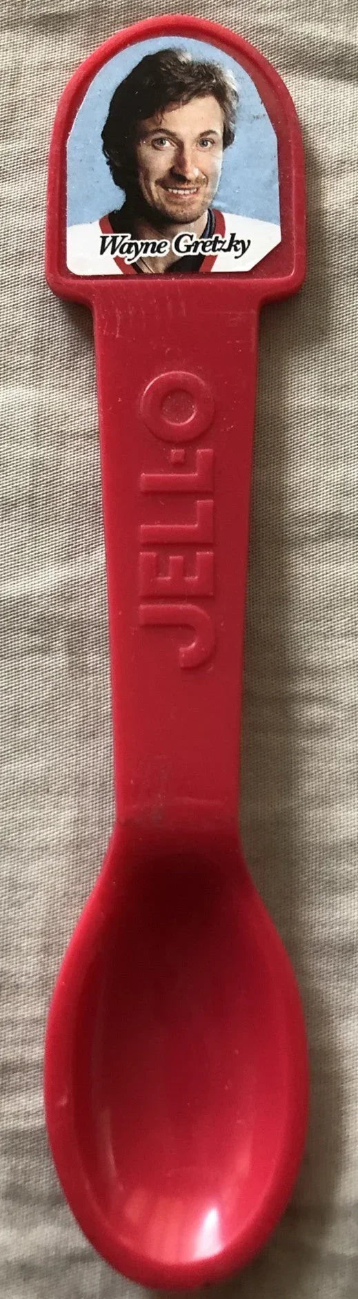 Wayne Gretzky 1997 team Canada Jell-O plastic spoon - AutographsForSale.com