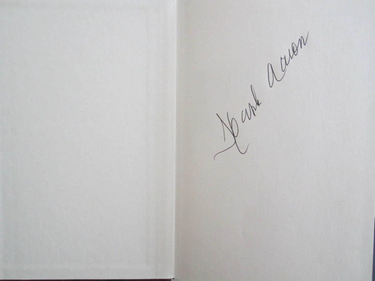 Hank Aaron autographed 500 Home Run Club hardcover book JSA - AutographsForSale.com