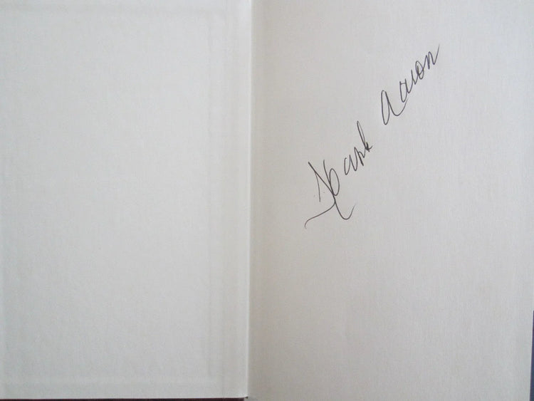 Hank Aaron autographed 500 Home Run Club hardcover book JSA - AutographsForSale.com