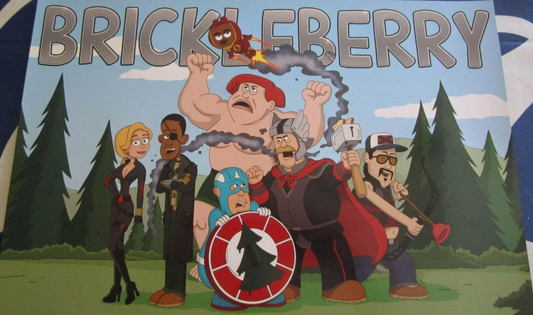 Brickleberry 2013 Comic-Con 11x17 mini promo poster - AutographsForSale.com