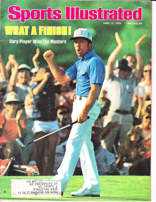 Gary Player 1978 Masters Sports Illustrated magazine - AutographsForSale.com