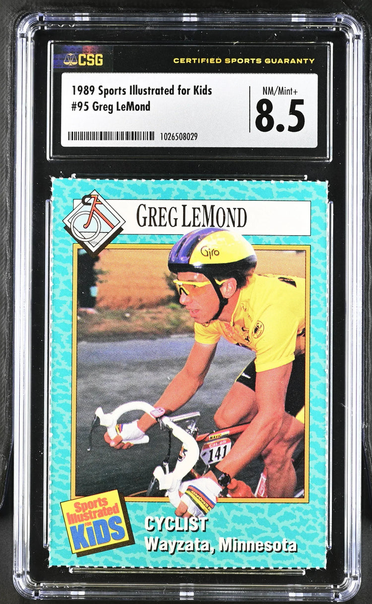 Greg LeMond 1989 SI for Kids cycling RC CSG 8.5 - AutographsForSale.com