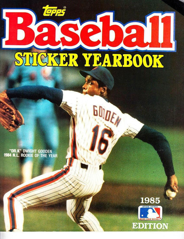 Dwight Gooden NY Mets 1985 Topps sticker album 29 stickers - AutographsForSale.com