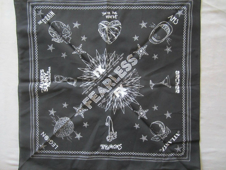 American Horror Story Archer Strain 2017 SDCC Fox Bandana Scarf - AutographsForSale.com