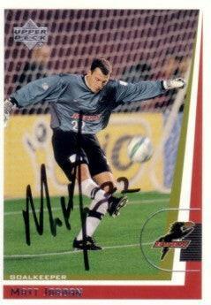 Matt Jordan autographed 1999 MLS Dallas Burn card - AutographsForSale.com
