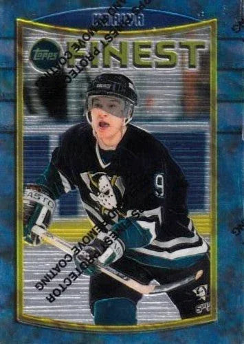 Paul Kariya Anaheim Mighty Ducks 1994-95 Topps Finest card - AutographsForSale.com
