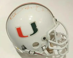 Michael Irvin signed Miami Hurricanes mini helmet w/ Playmaker JSA - AutographsForSale.com