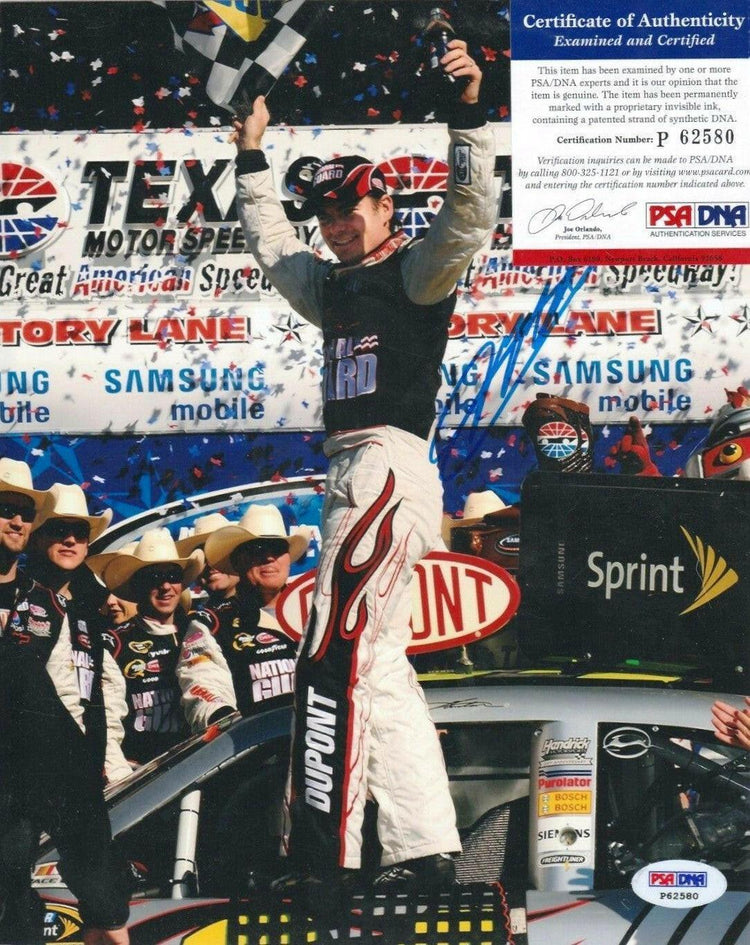 Jeff Gordon signed 2009 Samsung 8x10 NASCAR photo PSA/DNA - AutographsForSale.com