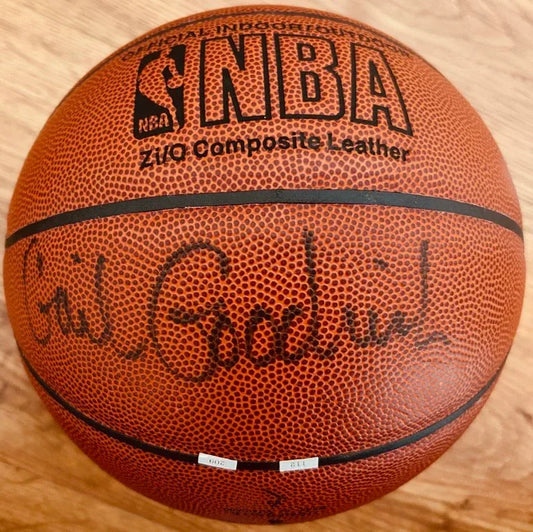 Gail Goodrich signed Spalding NBA basketball JSA UCLA Lakers - AutographsForSale.com