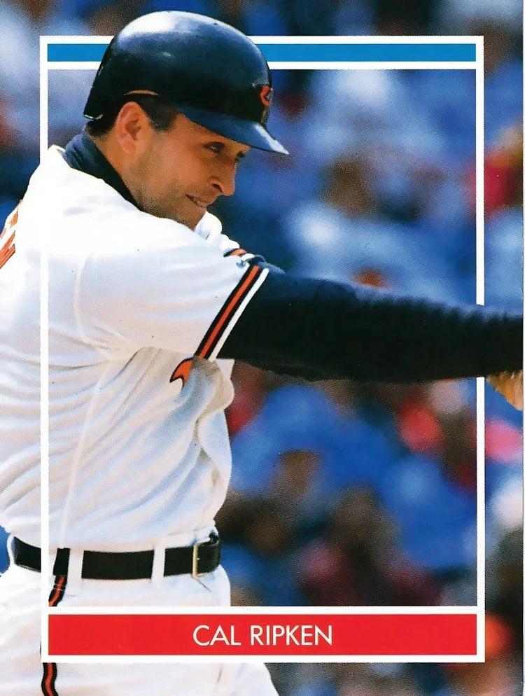 Cal Ripken Baltimore Orioles 1990 50 Hottest Players sticker - AutographsForSale.com