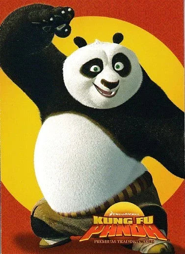Kung Fu Panda Movie 2008 Inkworks promo card P - AutographsForSale.com