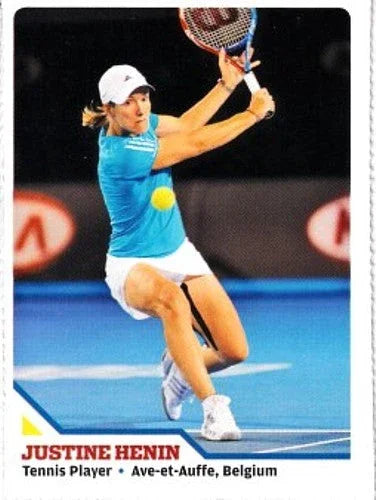 Justine Henin 2010 Sports Illustrated for Kids tennis card - AutographsForSale.com
