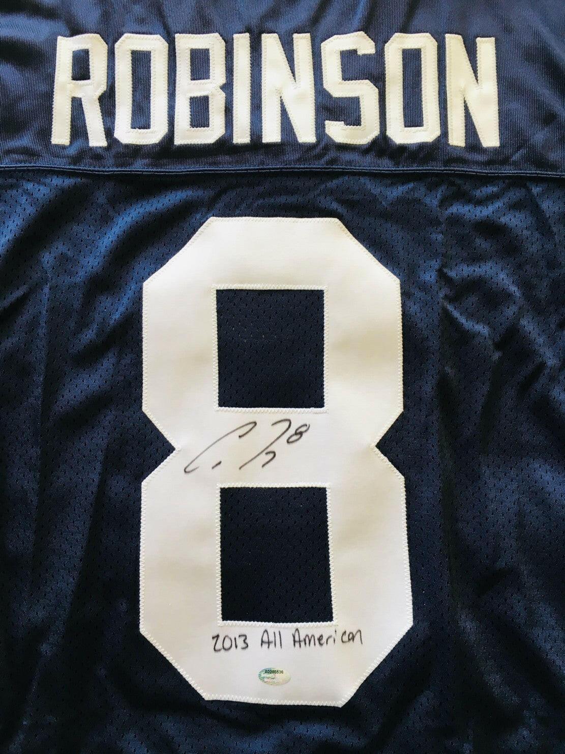 Allen Robinson signed Penn St Nike jersey with 2013 All American Schwartz - AutographsForSale.com