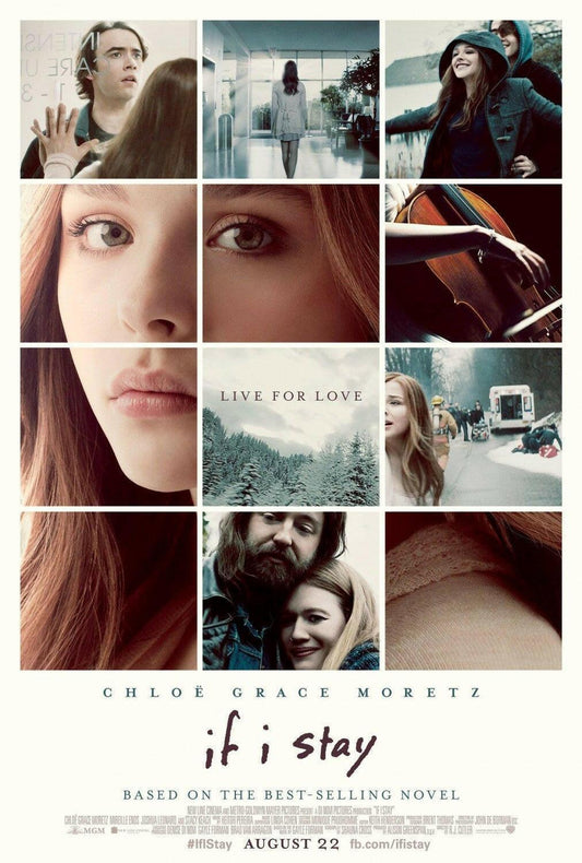 If I Stay 27x40 2 Sided 2014 movie poster Chloe Grace Moretz - AutographsForSale.com