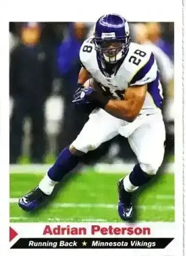Adrian Peterson Minnesota Vikings 2011 SI for Kids card - AutographsForSale.com