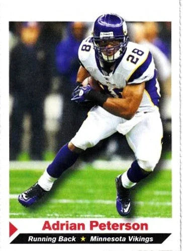 Adrian Peterson Minnesota Vikings 2011 Sports Illustrated for Kids card - AutographsForSale.com