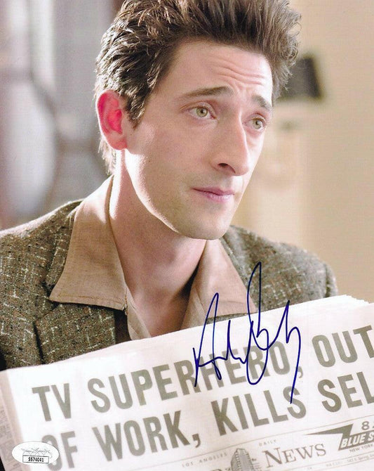 Adrien Brody autographed Hollywoodland 8x10 movie photo JSA - AutographsForSale.com