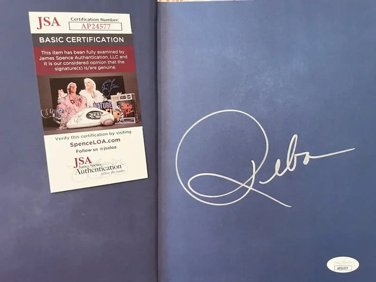 Reba McEntire autographed Not That Fancy hardcover cookbook JSA - AutographsForSale.com