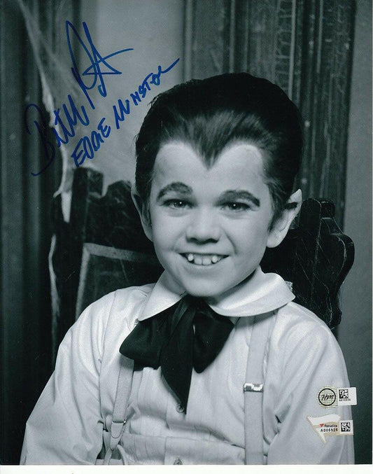 Butch Patrick signed Munsters 8x10 photo with Eddie Munster - AutographsForSale.com