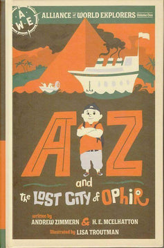 Andrew Zimmern autographed AZ & Lost City of Ophir book - AutographsForSale.com
