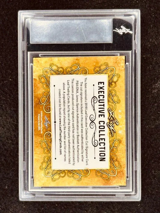 Oliver Hudson 2018 Leaf Masterpiece Cut Signature certified signed card 1/1 JSA Rules of Engagement - AutographsForSale.com