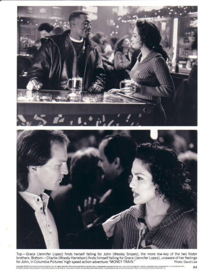 Money Train 2 8x10 movie photos Woody Harrelson Jennifer Lopez Wesley Snipes - AutographsForSale.com