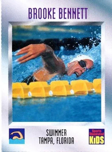 Brooke Bennett 1995 SI for Kids Swimming Rookie Card - AutographsForSale.com