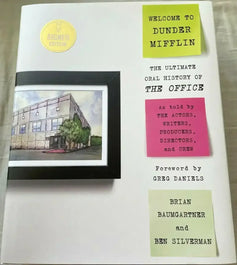 Brian Baumgartner signed Dunder Mifflin History of The Office book - AutographsForSale.com