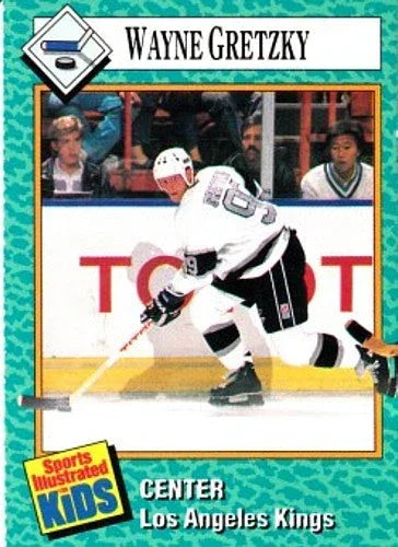 Wayne Gretzky LA Kings 1989 SI for Kids card - AutographsForSale.com
