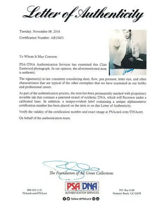 Clint Eastwood signed vintage Rawhide 12x16 photo PSA/DNA - AutographsForSale.com