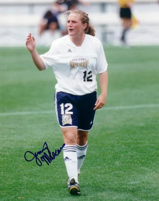 Jenny Mascaro autographed WUSA San Diego Spirit 8x10 photo - AutographsForSale.com