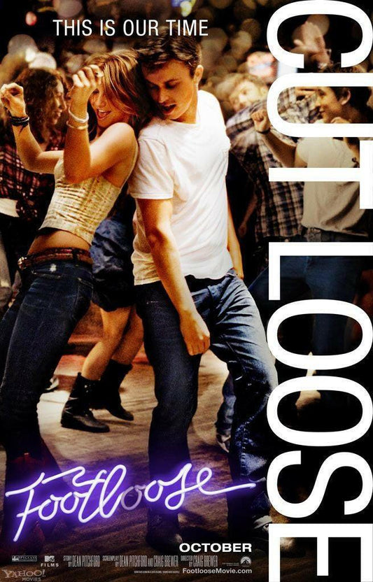 Footloose 2011 mini poster (Julianne Hough Kenny Wormald) - AutographsForSale.com