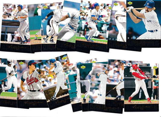 1993 Upper Deck Clutch Performers partial card set Frank Thomas Barry Bonds Barry Larkin Kirby Puckett - AutographsForSale.com