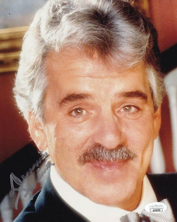 Dennis Farina autographed 8x10 portrait photo JSA - AutographsForSale.com