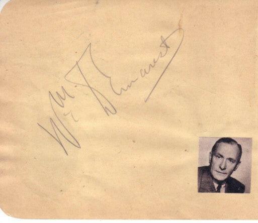 William Demarest and John Charles Thomas autographed autograph album or book page - AutographsForSale.com