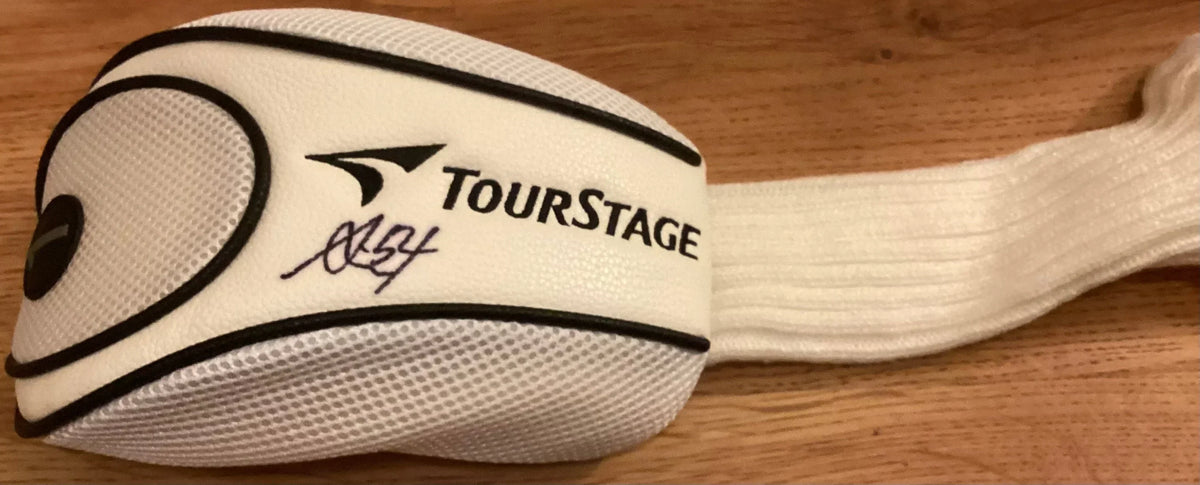 Ai Miyazato autographed Tourstage golf Head cover - AutographsForSale.com