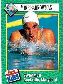 Mike Barrowman 1990 SI for Kids Swimming Rookie Card - AutographsForSale.com