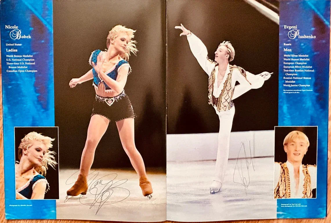 2000 Champions On Ice cast signed skating program Michelle Kwan Sasha Cohen Elvis Stojko - AutographsForSale.com