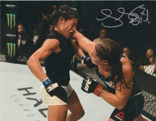 Jessica Eye autographed 8x10 MMA photo - AutographsForSale.com