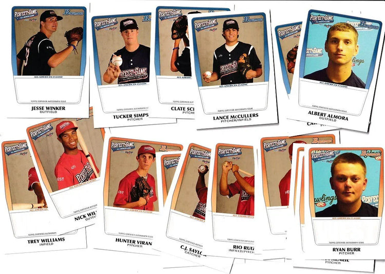 2011 Perfect Game Bowman partial set 19 RCs Lance McCullers Jesse Winker - AutographsForSale.com