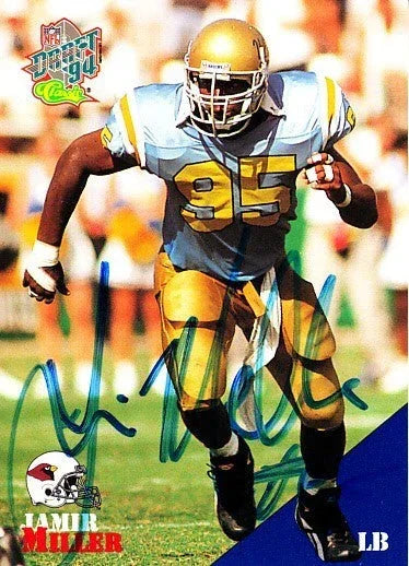 Jamir Miller autographed UCLA Bruins 1994 Classic card - AutographsForSale.com