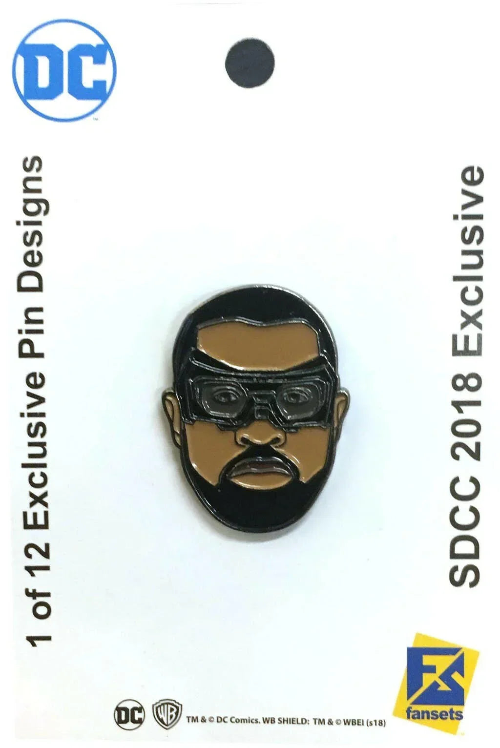 Black Lightning 2018 San Diego Comic-Con exclusive Dc Pin - AutographsForSale.com