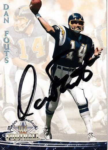 Dan Fouts signed SD Chargers 1994 Roger Staubach’s NFL Football card - AutographsForSale.com