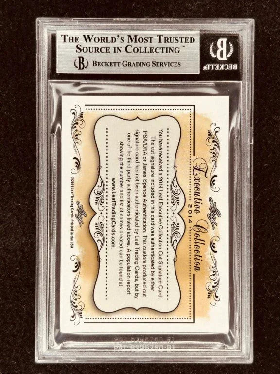 Paul Coffey 2014 Leaf Masterpiece Cut Signature certified signed card 1/1 JSA Edmonton Oilers Penguins - AutographsForSale.com