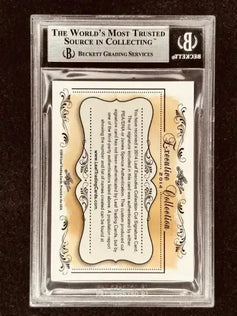 Paul Coffey 2014 Leaf Masterpiece Cut Signature certified signed card 1/1 JSA Edmonton Oilers Penguins - AutographsForSale.com