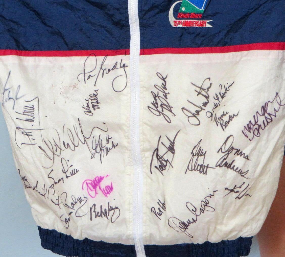 LPGA Kraft Nabisco golf jacket signed by 24 winners Nancy Lopez Lorena Ochoa Annika Sorenstam Karrie Webb - AutographsForSale.com