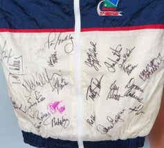 LPGA Kraft Nabisco golf jacket signed by 24 winners Nancy Lopez Lorena Ochoa Annika Sorenstam Karrie Webb - AutographsForSale.com