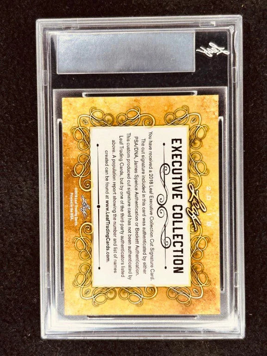 Robert Kirkman 2018 Leaf Masterpiece Cut Signature certified autograph card 1/1 JSA Walking Dead - AutographsForSale.com