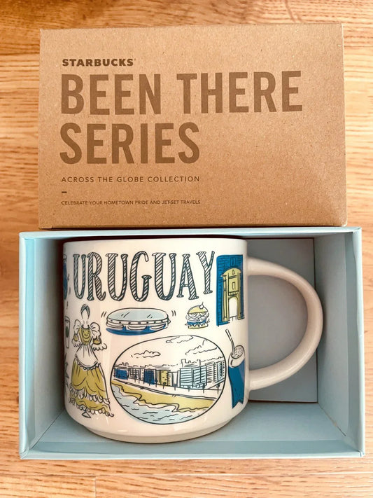 Starbucks 2018 Been There Series Uruguay 14 ounce collector coffee mug NEW - AutographsForSale.com